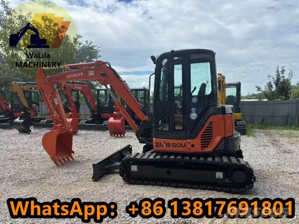 Hitachi ZX 50 U-3 B Міні-екскаватори < 7т