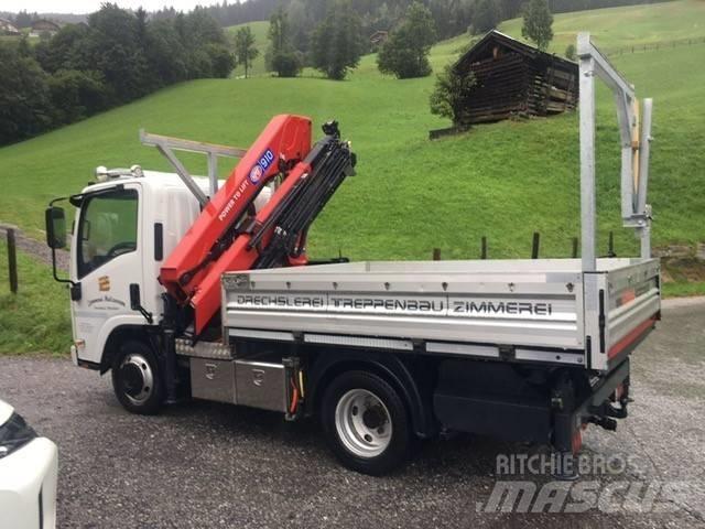 Isuzu N2 mit HMF 910 Автокрани