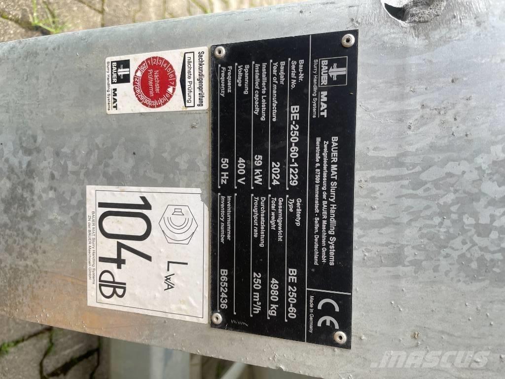 Bauer MAT BE 250-60 Будтехніка - Інші
