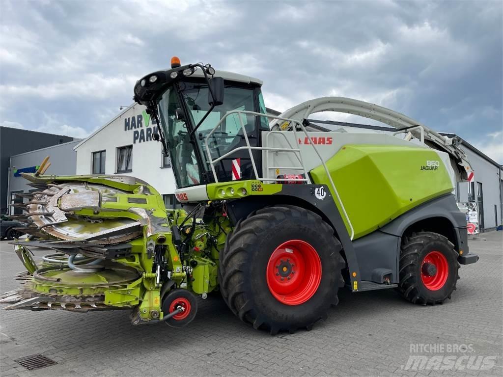 CLAAS Jaguar 860 Фуражні комбайни