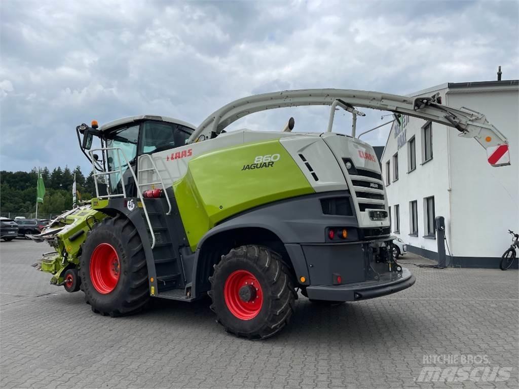 CLAAS Jaguar 860 Фуражні комбайни