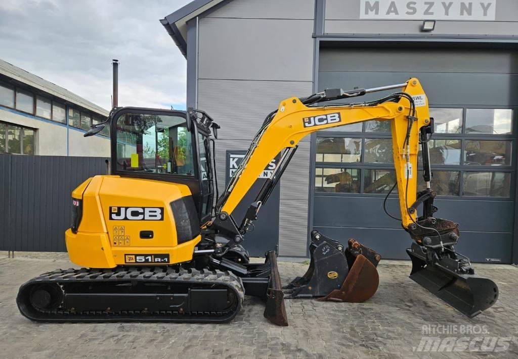 JCB 51 R-1 Міні-екскаватори < 7т