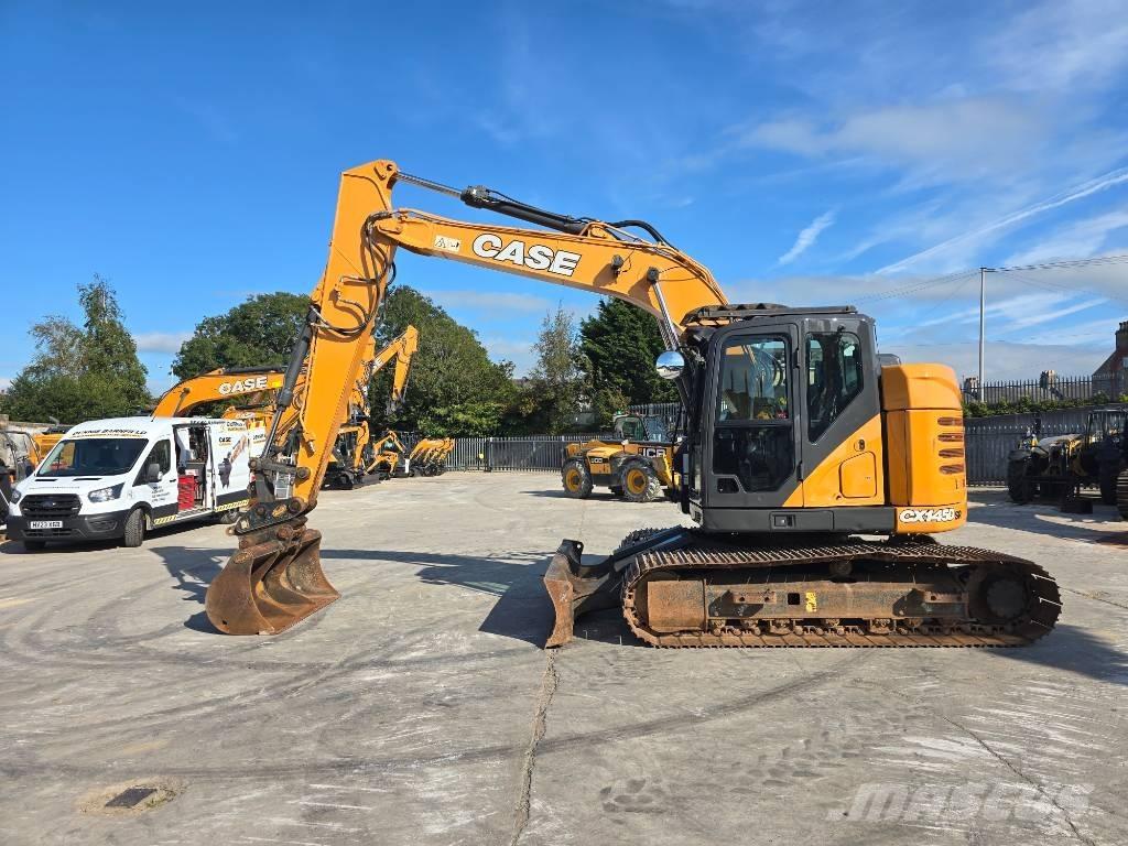 CASE CX145D (Blade) Гусеничні екскаватори