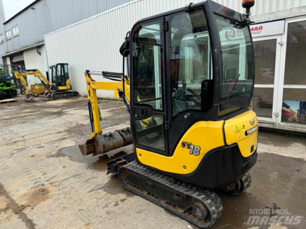 Yanmar SV18 (01441) Міні-екскаватори < 7т