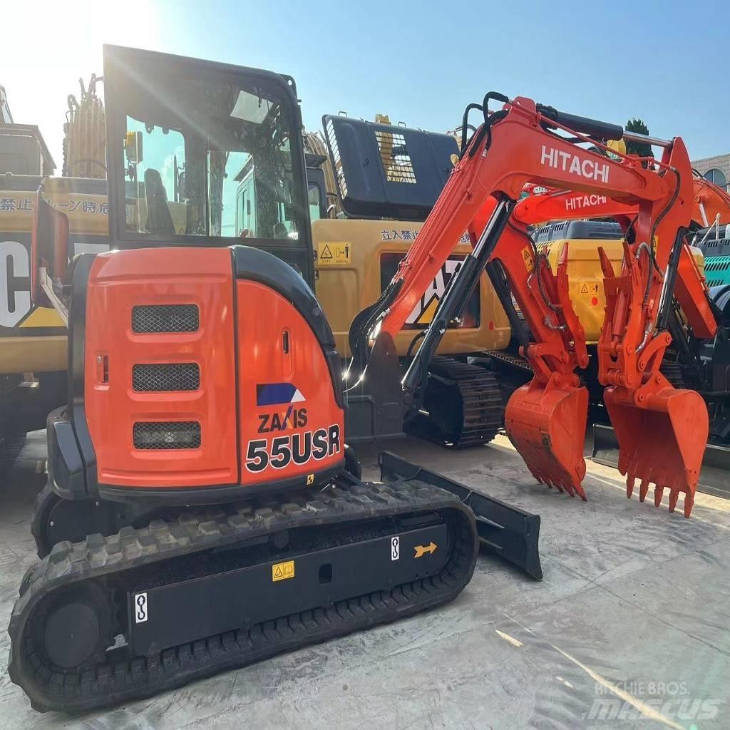 Hitachi ZX 55 USR Міні-екскаватори < 7т