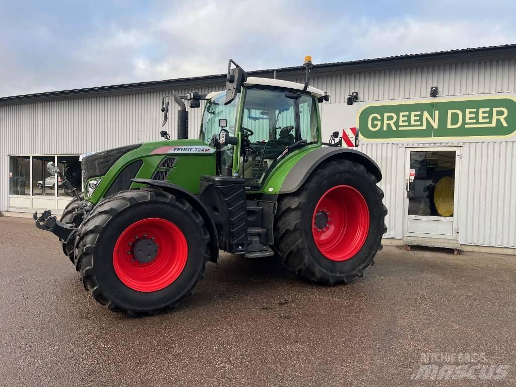 Fendt 724 Profi Plus Трактори