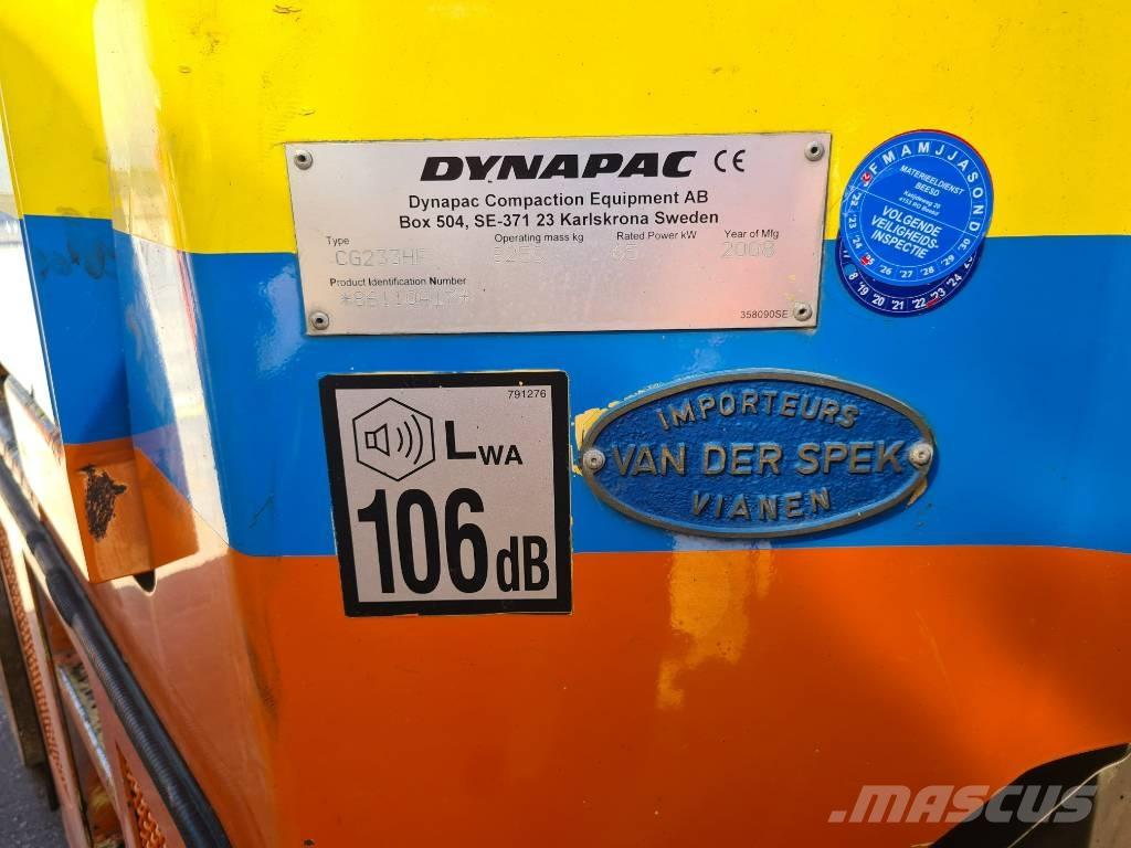 Dynapac CG 233 HF Котки тротуарні