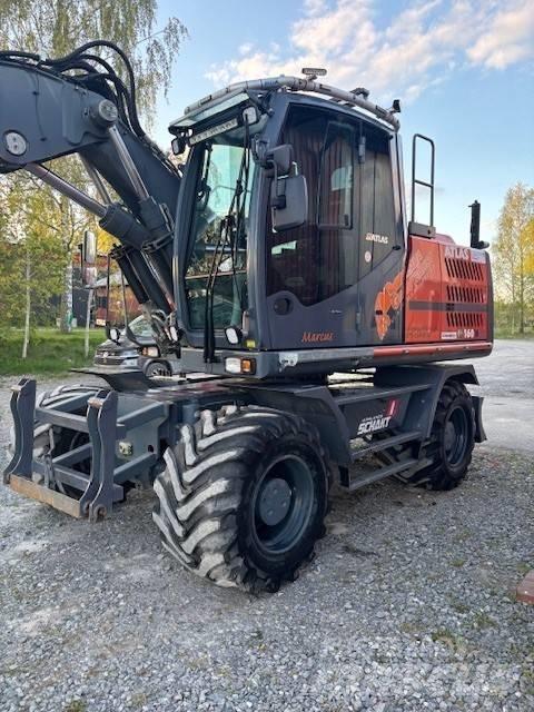 Atlas 160 W Колісні екскаватори