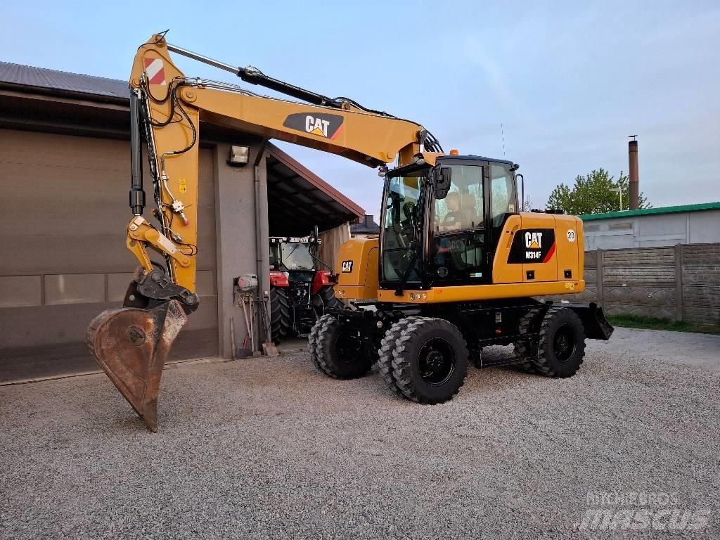 CAT 314 F Колісні екскаватори