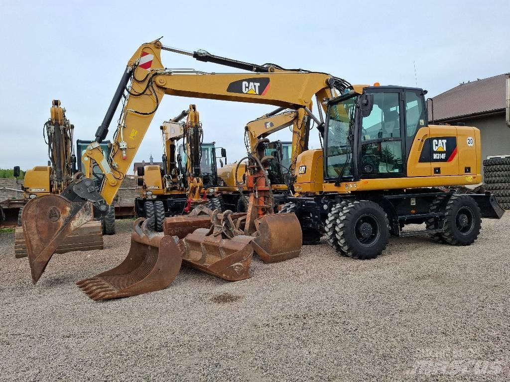 CAT 314 F Колісні екскаватори