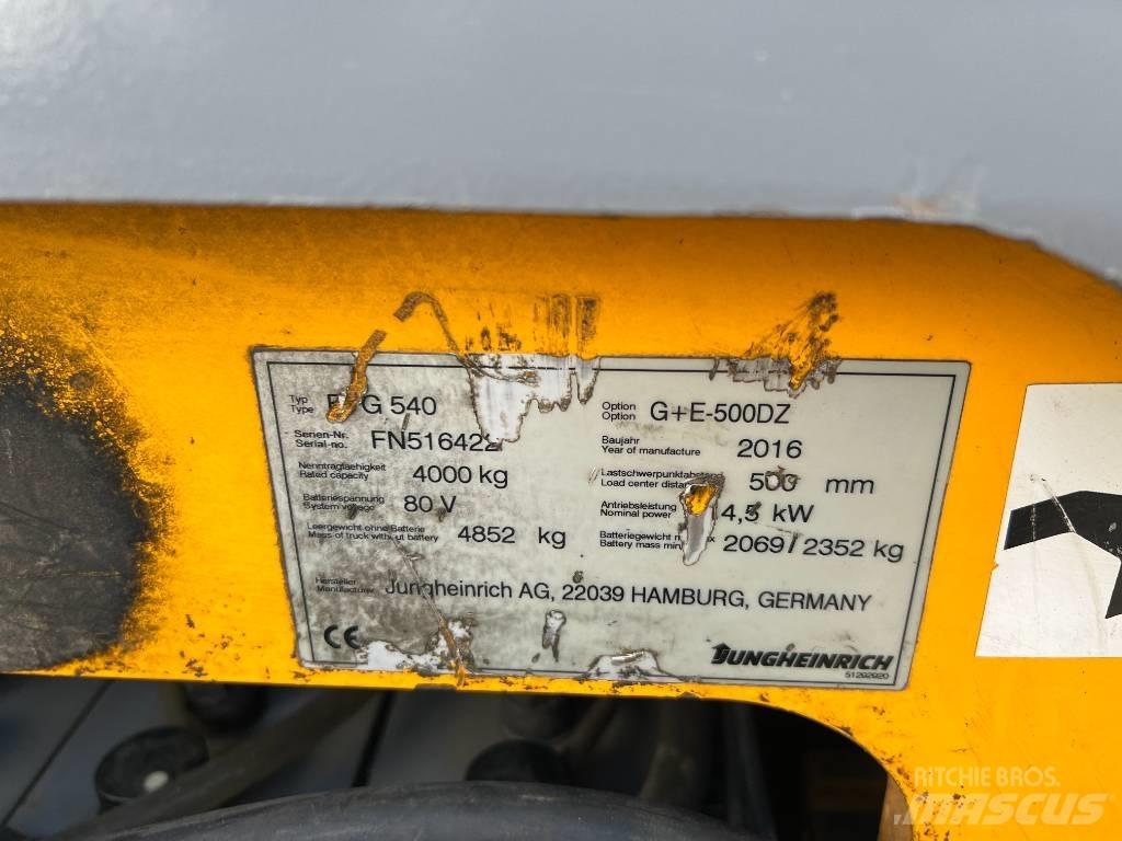 Jungheinrich EFG 540 Електронавантажувачі