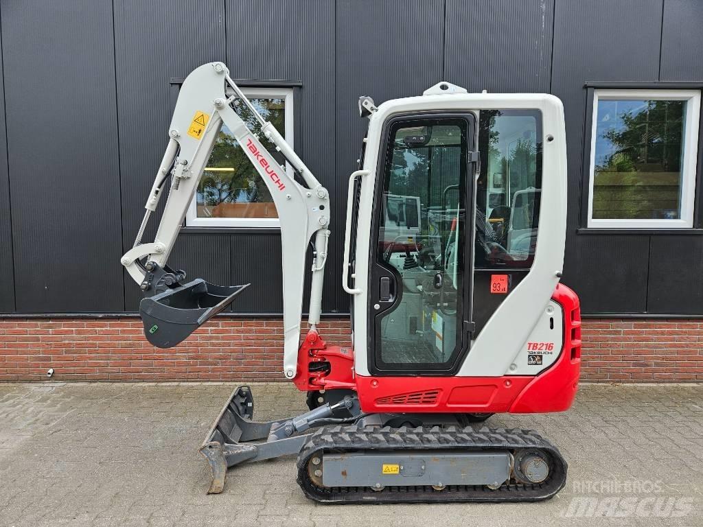 Takeuchi TB 216 Міні-екскаватори < 7т