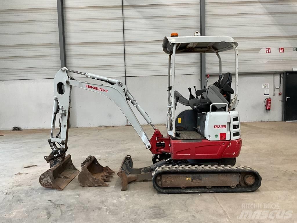 Takeuchi TB 215 R Міні-екскаватори < 7т