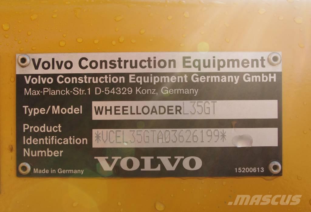 Volvo L 35 G Фронтальні навантажувачі