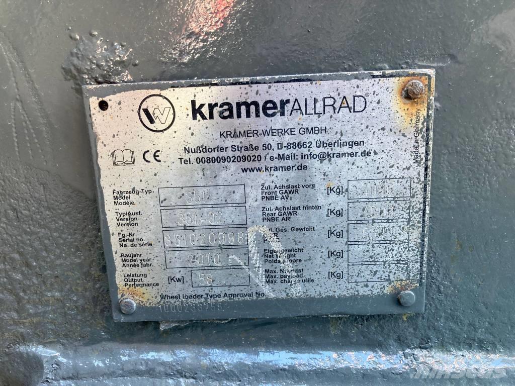 Kramer 480AP MYYTY! Фронтальні навантажувачі