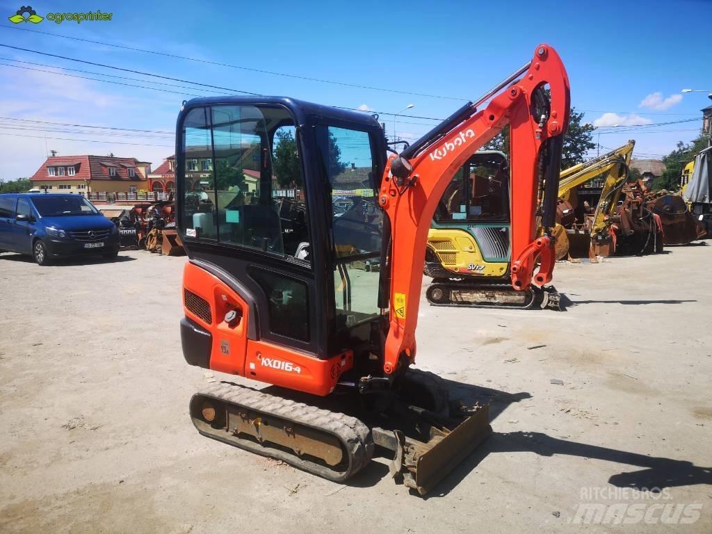 Kubota KX 016-4 Міні-екскаватори < 7т