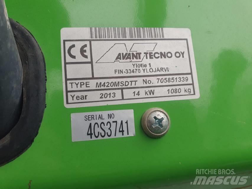 Avant Tecno 420 Малі навантажувачі