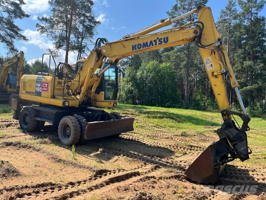 Komatsu PW 160-7 Колісні екскаватори