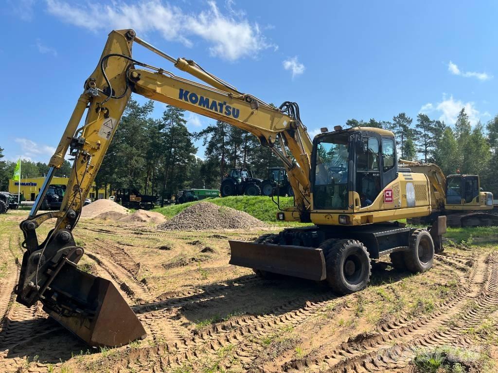 Komatsu PW 160-7 Колісні екскаватори