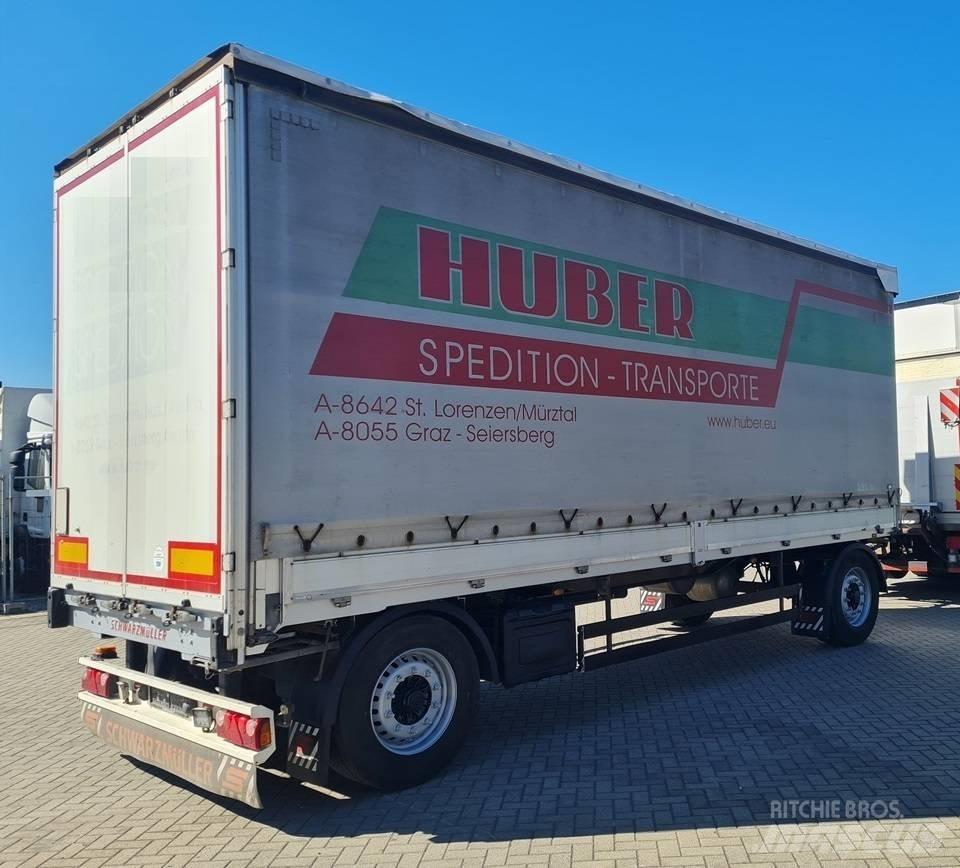 Schwarzmüller 7.4m Тентовані причепи