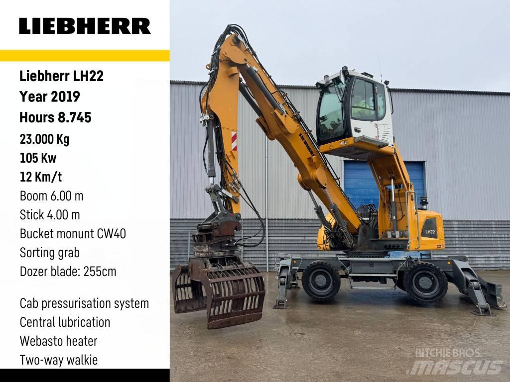 Liebherr LH 22 Перевантажувачі металобрухту/промислові навантажувачі