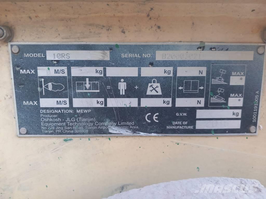 JLG 10 RS Підйомники-ножиці