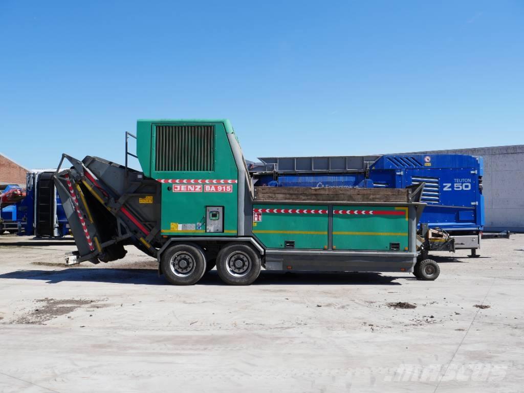 JENZ BA 915 Подрібнювачі деревини