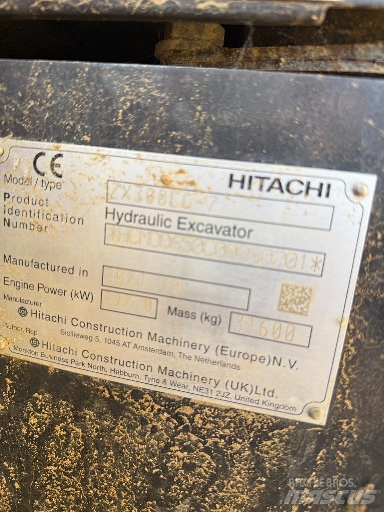 Hitachi ZX 300 LC-7 Гусеничні екскаватори