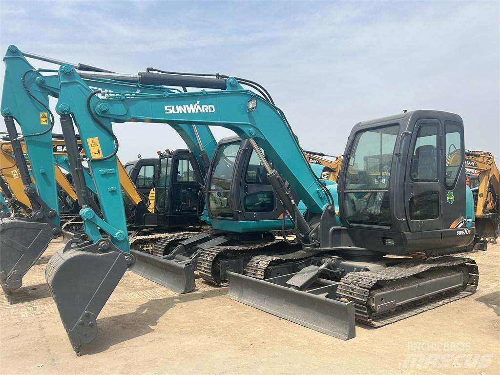 Sunward 70 Гусеничні екскаватори