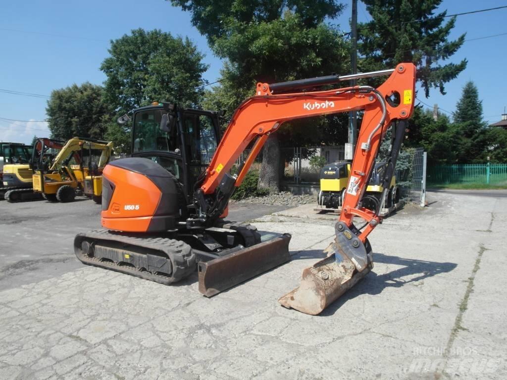 Kubota U50-5 Міні-екскаватори < 7т