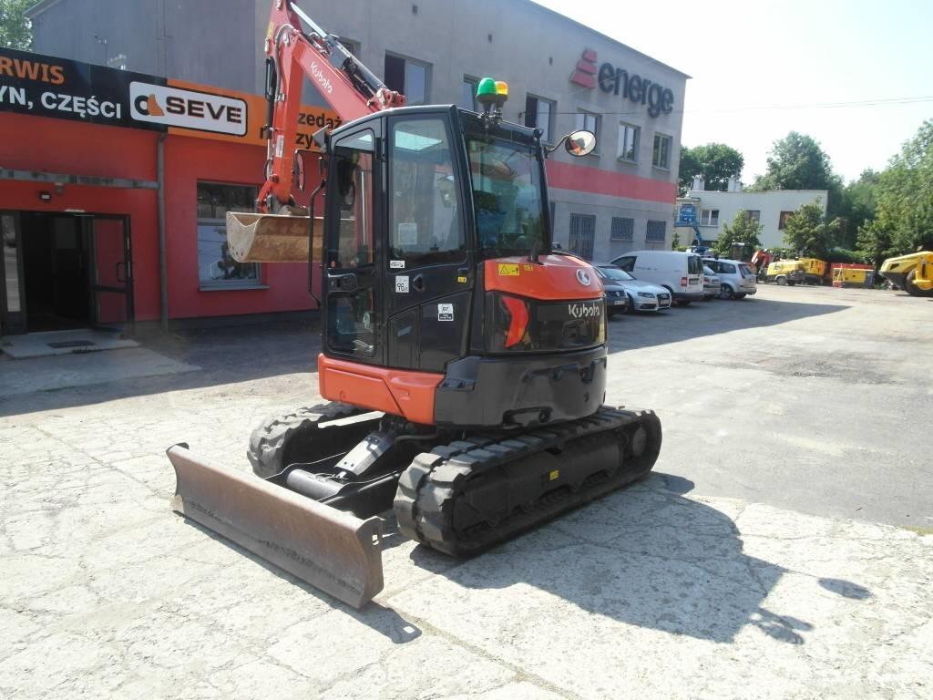 Kubota U50-5 Міні-екскаватори < 7т