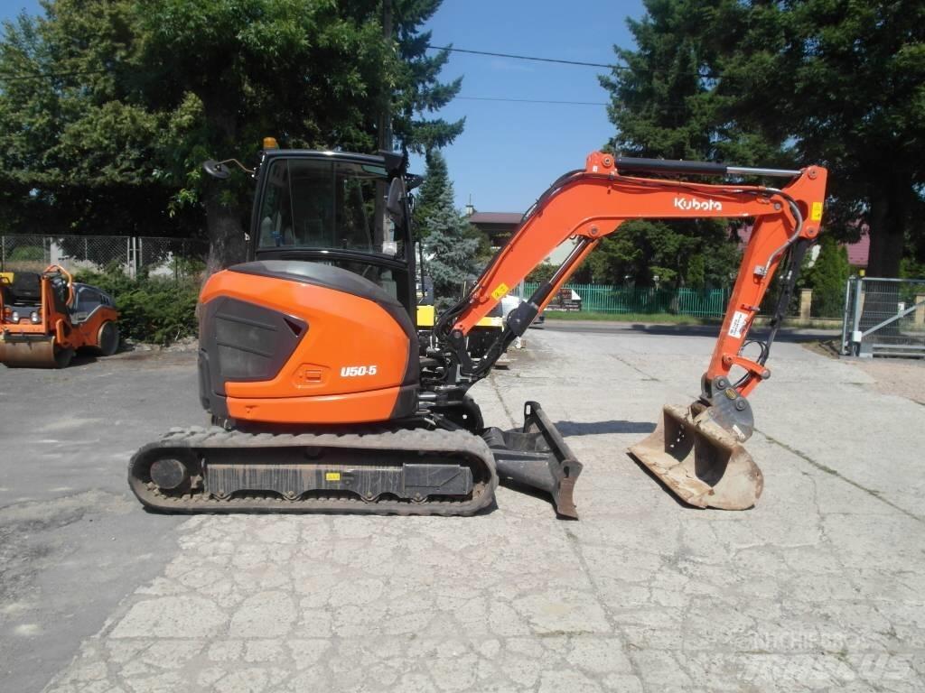 Kubota U50-5 Міні-екскаватори < 7т