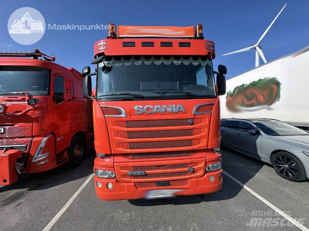 Scania R 520 LB Вантажівки з гаковим підйомом