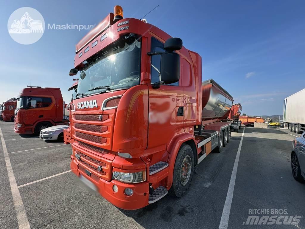 Scania R 520 LB Вантажівки з гаковим підйомом