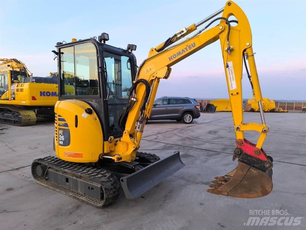 Komatsu PC 26 MR-5 Міні-екскаватори < 7т