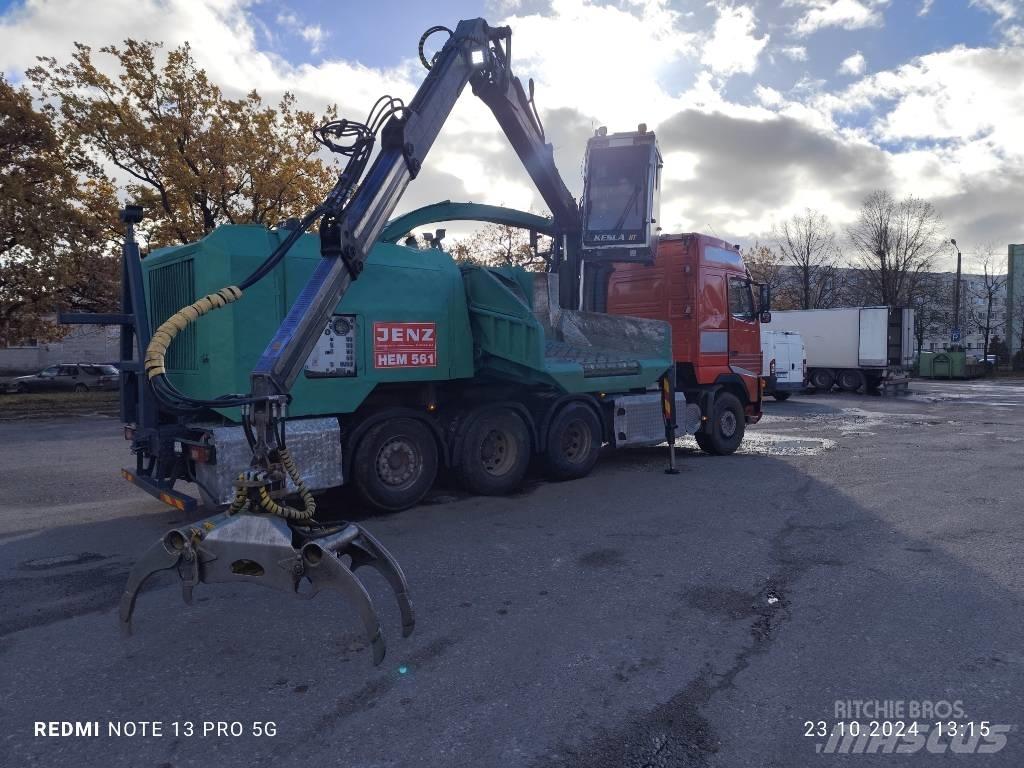 JENZ HEM 561 DQ Подрібнювачі деревини