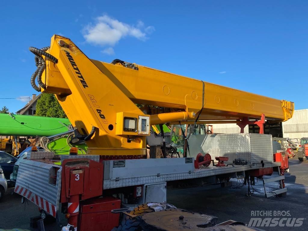 Multitel MJ 600 Автовишки на базі вантажівки