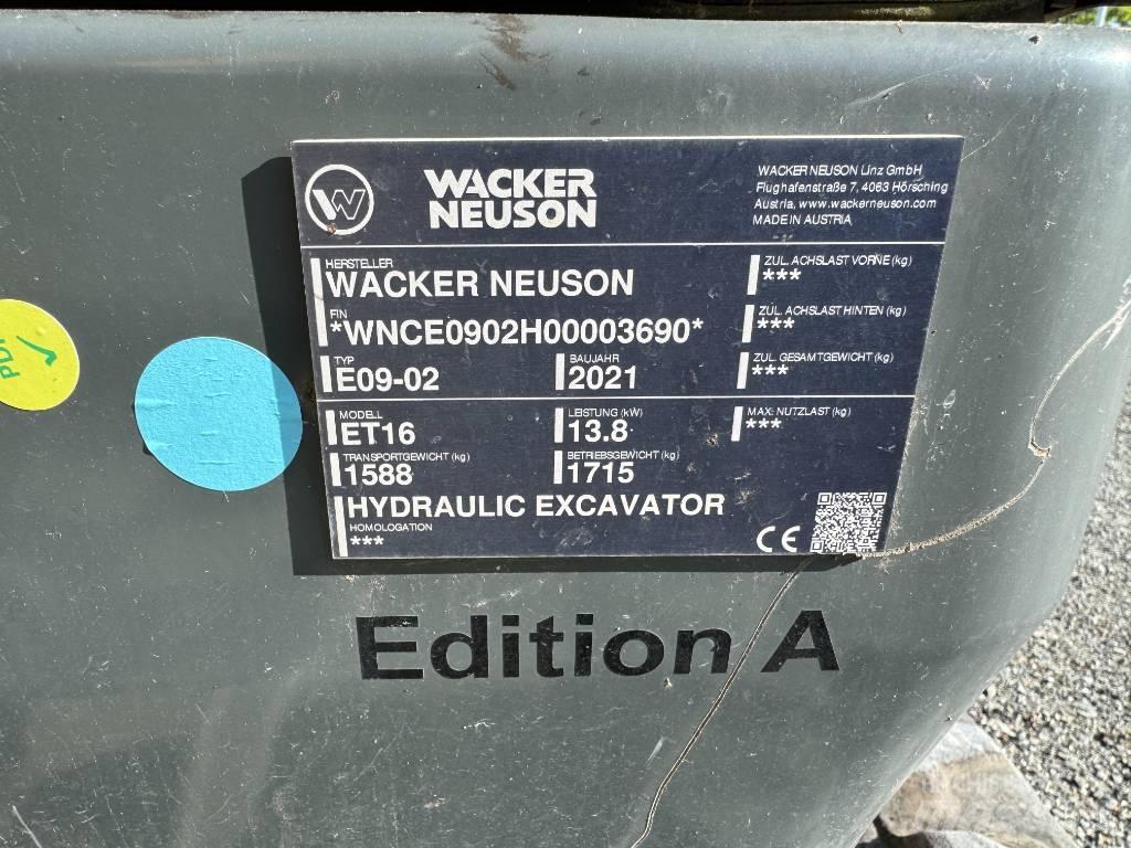 Wacker Neuson ET16 Гусеничні екскаватори