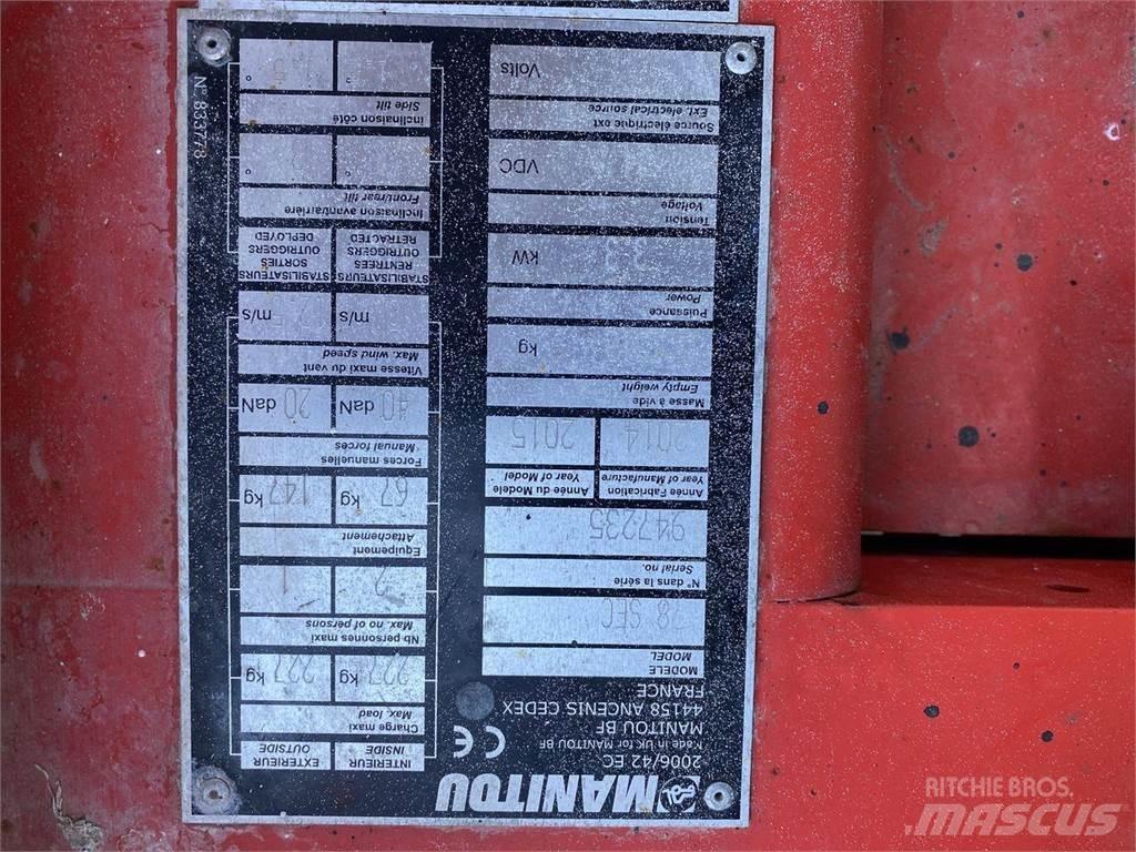 Manitou 78SEC Підйомники-ножиці