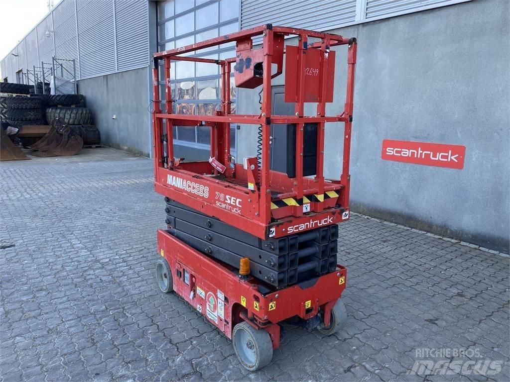 Manitou 78SEC Підйомники-ножиці