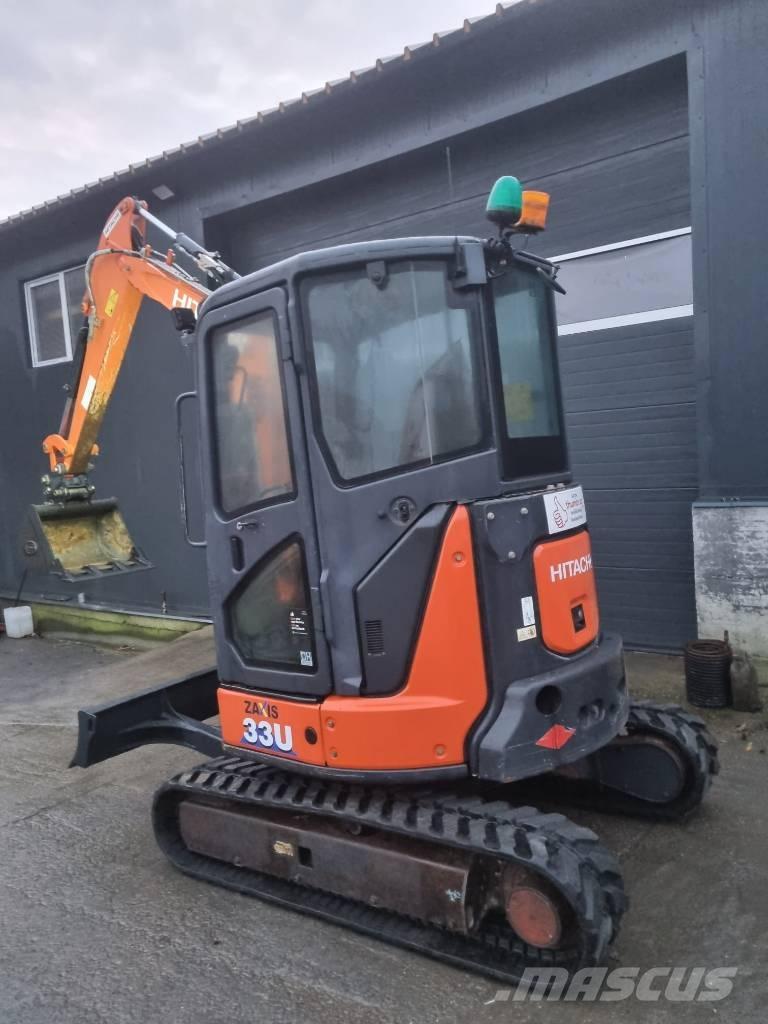 Hitachi 33u Zaxis Міні-екскаватори < 7т