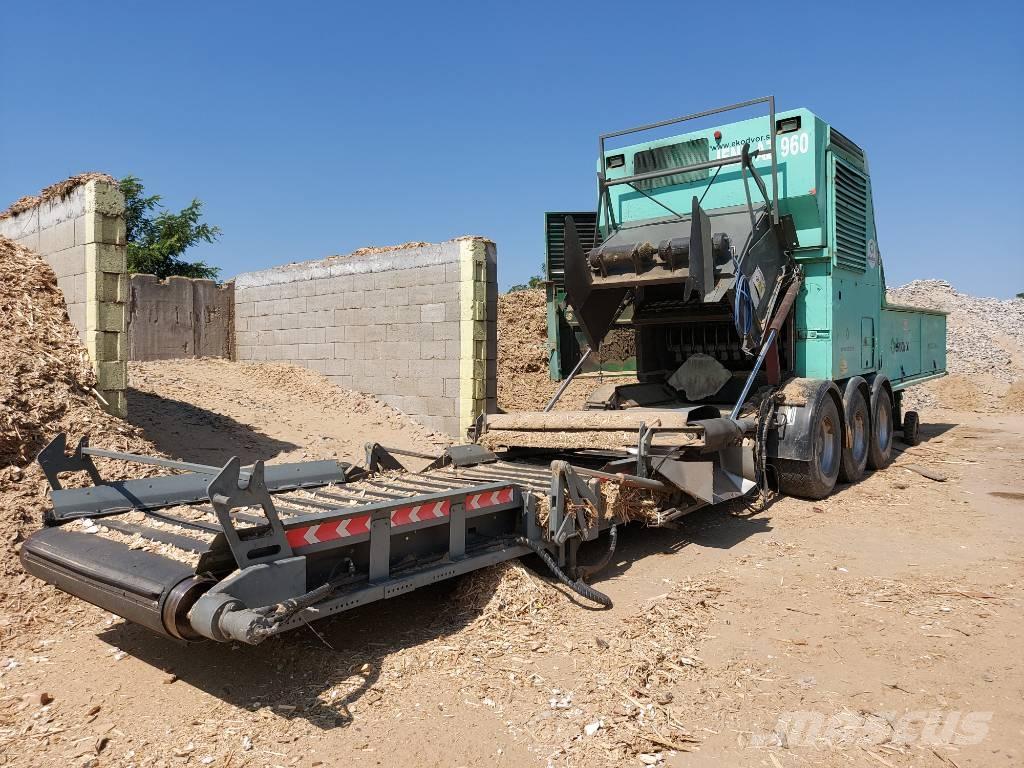 JENZ AZ 960 DXL Подрібнювачі деревини