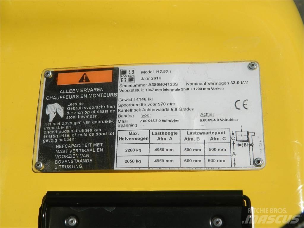 Hyster H2 50XT Дизельні навантажувачі