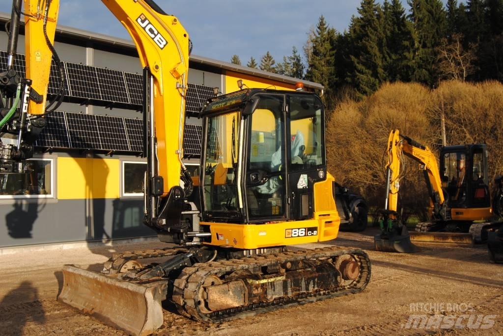 JCB 86 C-2 Середні екскаватори 7т. - 12т.