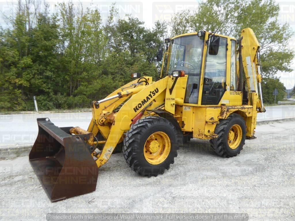 Komatsu WB70A Екскаватори-навантажувачі