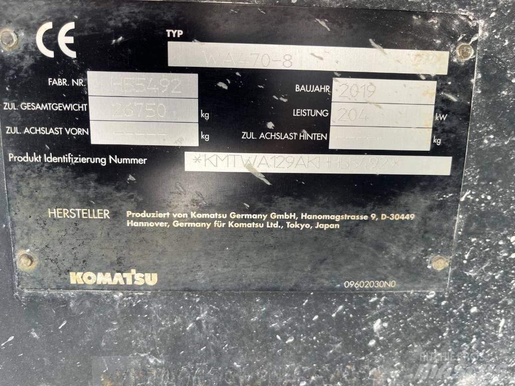Komatsu WA 470-8 Фронтальні навантажувачі
