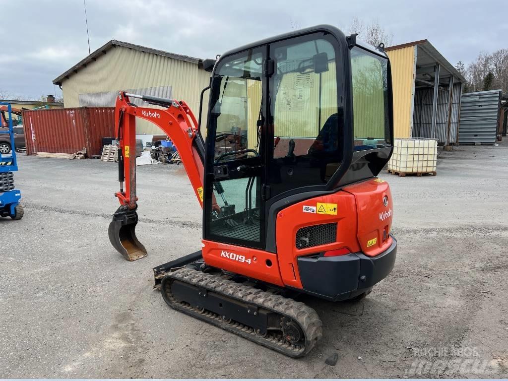 Kubota KX -019-4 Міні-екскаватори < 7т