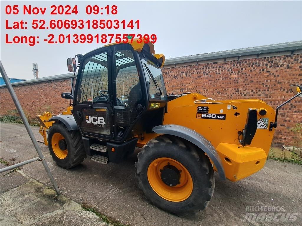 JCB 540-140 Телескопічні навантажувачі