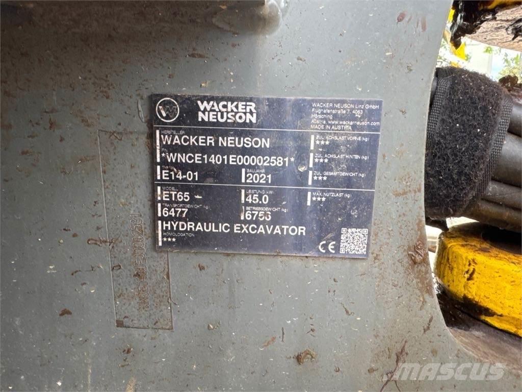 Wacker Neuson ET65 Гусеничні екскаватори