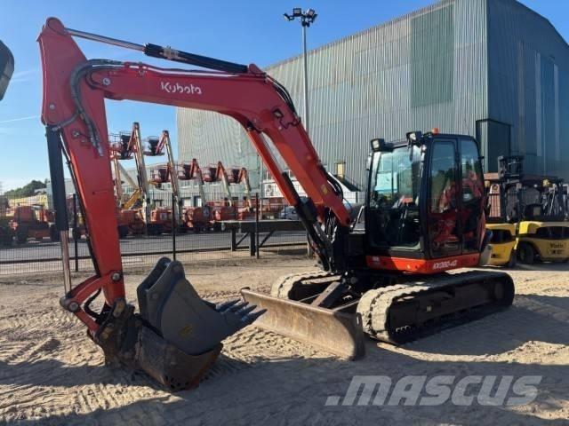 Kubota KX 080-4 Середні екскаватори 7т. - 12т.
